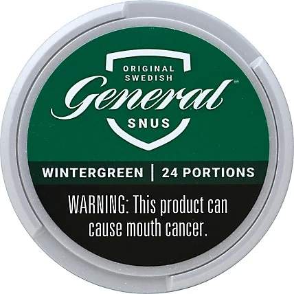 General Wintergreen White Portion