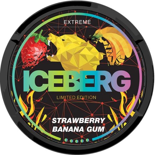 Iceberg Extreme Strawberry Banana Gum