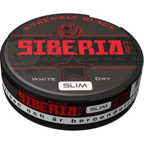 Siberia Slim -80 Extremely Black White Dry Slim