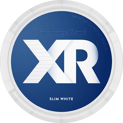 XR Göteborgs Rapé Slim White Portion