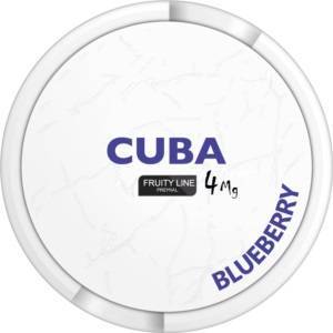 Cuba Light White Fruity Line Blueberry 4mg